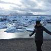 Visita ao lago cheio de icebergs aos pés da geleira Vatnajökull, no Parque de Skaftafell, no sul da Islândia